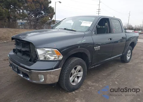 2016 Ram 1500 Outdoorsman from USA, damaged, VIN 1C6RR7LG5GS213188